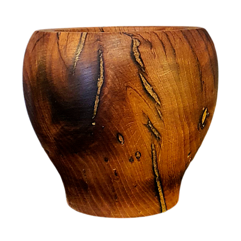 Box, wazon z starego drewna bukowego